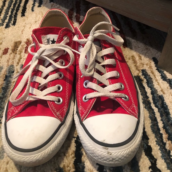 Red Converse - Picture 3 of 4
